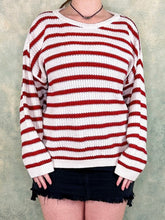 Katies 90s Stripe Knit Jumper