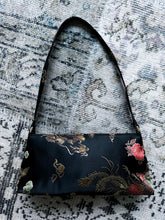 Brocade Floral Dragon Handbag