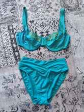 Pose 80s Turquoise Bikini