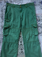 y2k 2000s Rusty Forest Green Cargo Utility Pants