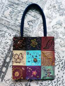 y2k Patchwork Beaded Handbag