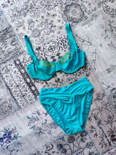 Pose 80s Turquoise Bikini