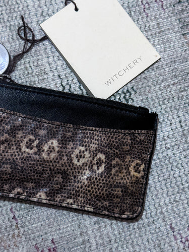 Witchery Snakeskin Key Pouch