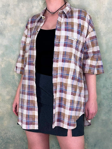 Calvin Klein 90s Plaid Shirt