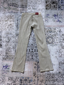 1990s Hot & the Gang Fine Striped Jeans