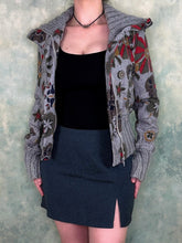 Boo Radley Floral Knit Jacket