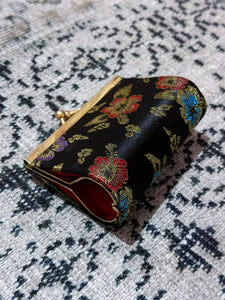 Floral Brocade Coin Purse