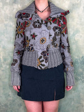 Boo Radley Floral Knit Jacket