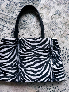 Condura y2k Zebra Handbag