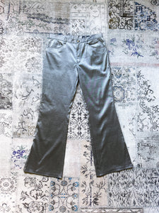 Nguyen Long Silver Flare Pants