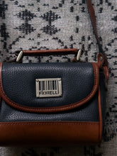 1990s Fiorelli Black & Tan Crossbody Handbag