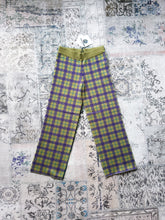 Daydreamer Olive Plaid Pants