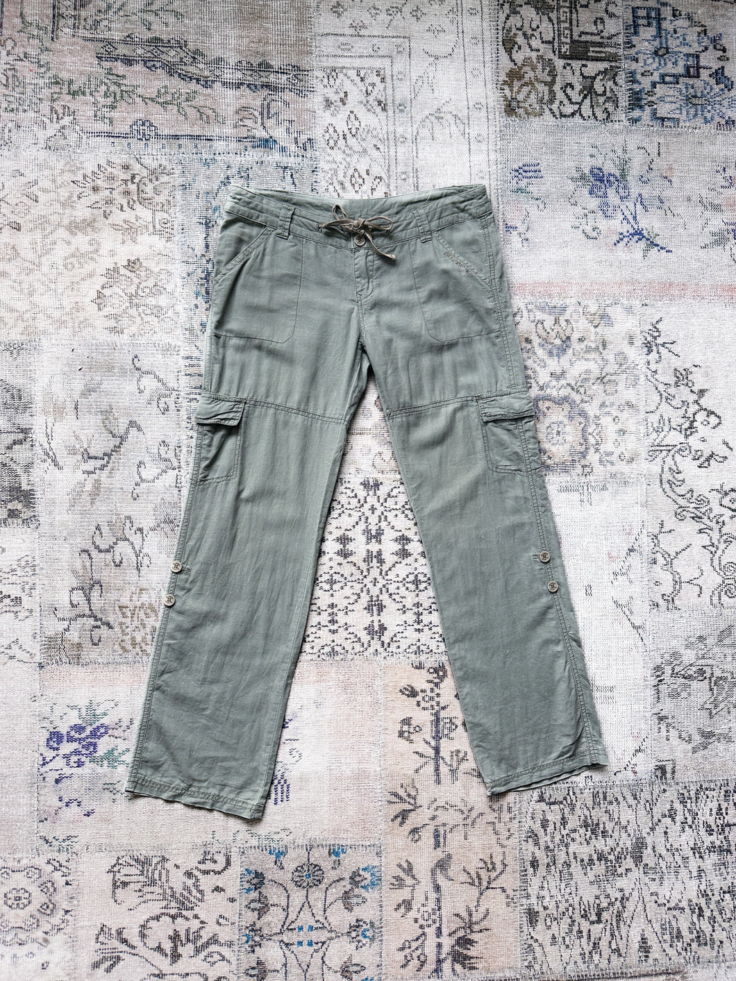 Billabong Linen Cargo Pants