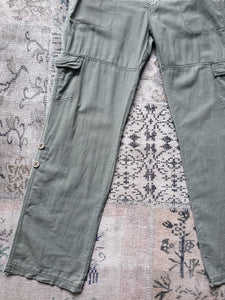 Billabong Linen Cargo Pants