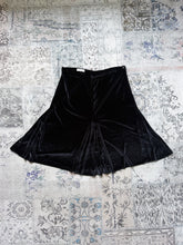 Peace Angel Velvet Midi Skirt