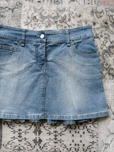 Satch y2k Blue Denim Mini Skirt