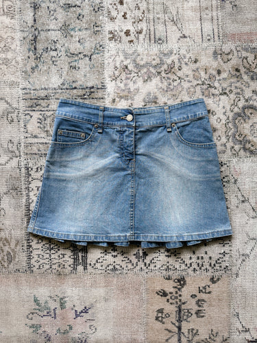 Satch y2k Blue Denim Mini Skirt