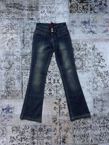 y2k 2000s Boom Zipper Pocket Denim Jeans