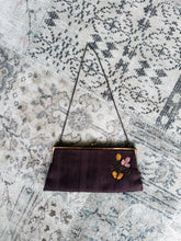 y2k Plum Embroidered Handbag