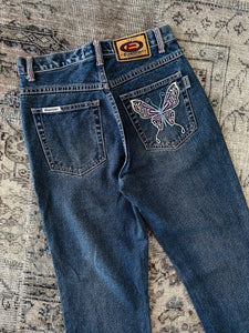 Evolution y2k Butterfly Jeans