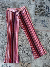 Guess y2k Striped Velvet Pants