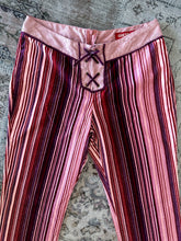 Guess y2k Striped Velvet Pants