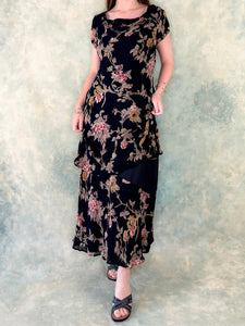 Rubi Pesini 80s Floral Dress