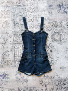 y2k Denim Low Rise Overalls