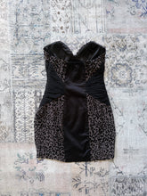 Seduce y2k Silk Leopard Dress