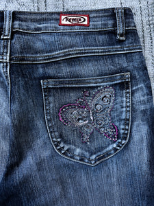 Revers y2k Butterfly Jeans