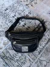 1990s Alentini New York S.O.C Black Bum Bag