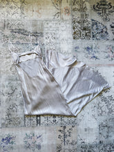 Network 90s Silver Satin Dress