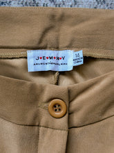 Jemny y2k Tan Zip Flare Pants