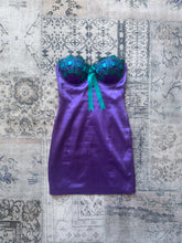 Fever y2k Purple Bustier Dress