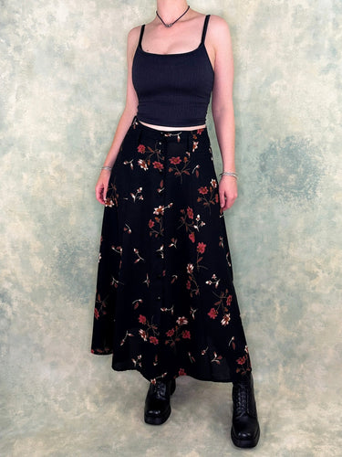 Impressions 90s Floral Skirt