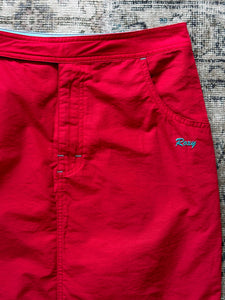 Roxy y2k Red Swim Skirt