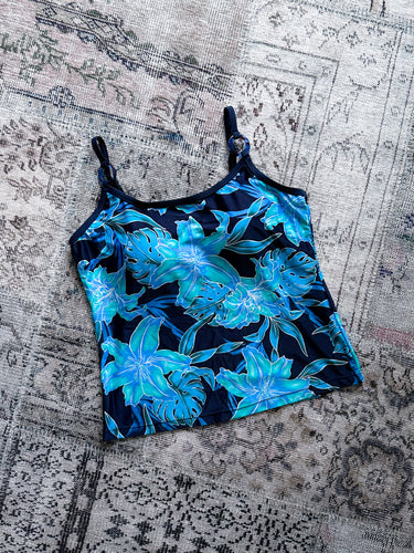 90s Hawaiian Print Tankini