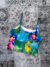 100% Wet y2k Tropical Tankini