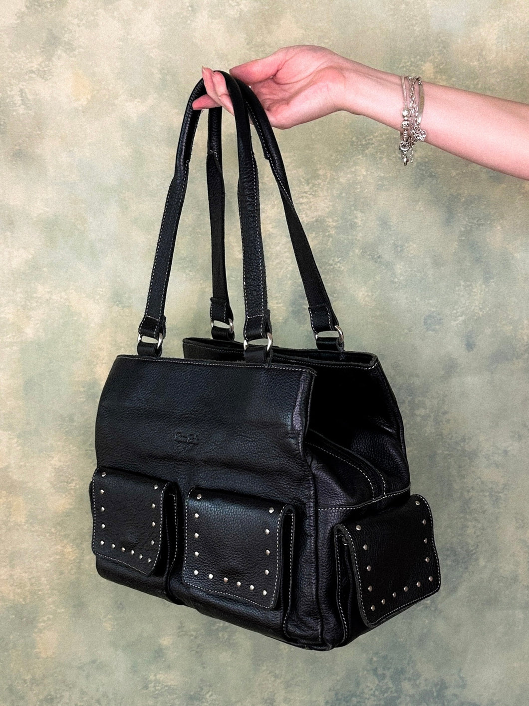 Rosa Bella Studded Handbag