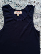 Odyssey 90s Navy Ribbed Tank