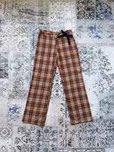 Guess 90s Linen Plaid Pants