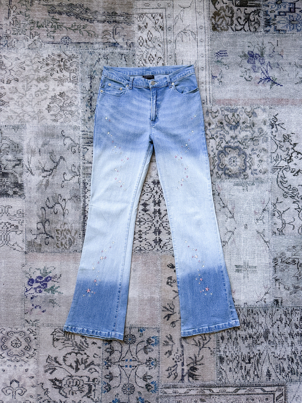 Cruise y2k Two Tone Star Jeans