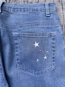 Cruise y2k Two Tone Star Jeans