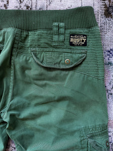 Rusty y2k Green Cargo Pants