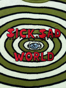 Daria Sick Sad World Embroidered Oversized Jumper