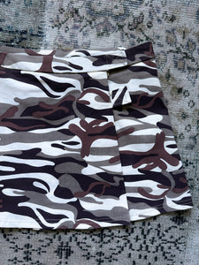 Betty Blitz 90s Camo Mini Skirt