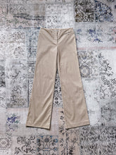 1990s Events Cream Low Rise Flared Pants