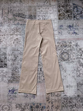 1990s Events Cream Low Rise Flared Pants