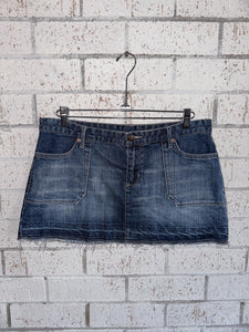 y2k Low Rise Denim Mini