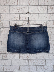 y2k Low Rise Denim Mini